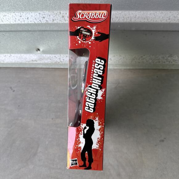 Hasbro Scrabble Electronic Catch Phrase Handheld Electronic Game - Picture 2 of 5